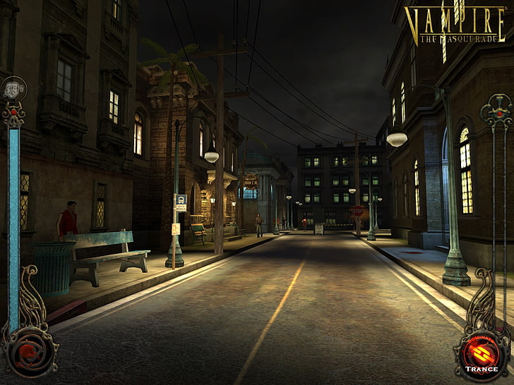 Vampire game application, Vampire: The Masquerade, architecture