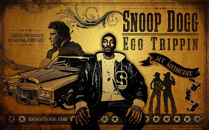 Snoop Dogg Ego Trippin wallpaper, afro-american, rapper, name, HD wallpaper