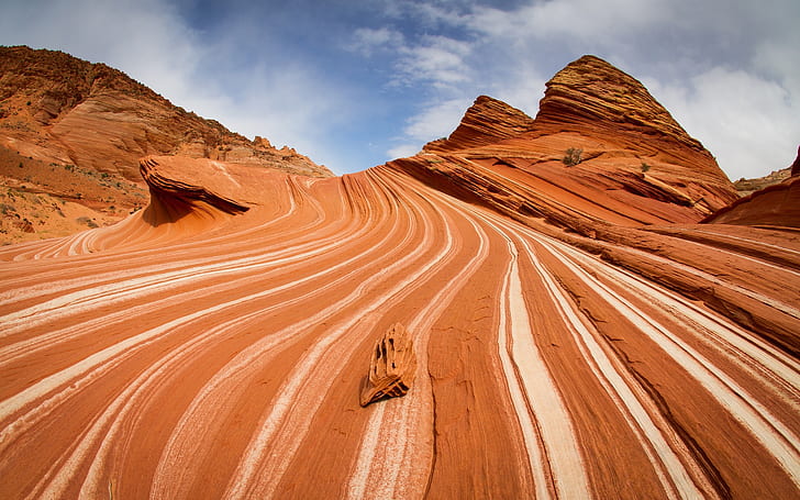 Coyote Buttes Arizona, trample surface, canyon, cliffs, textures, HD wallpaper