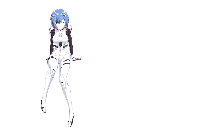 ayanami rei neon genesis evangelion simple background Anime Evangelion HD Art