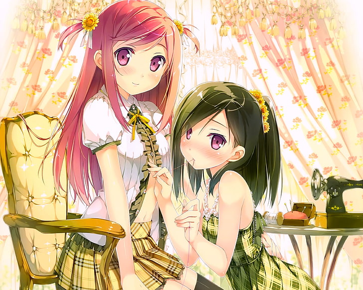 Afterschool Of The 5th Year, anime, Anime Girls, Kantoku, Kurumi (Kantoku), HD wallpaper