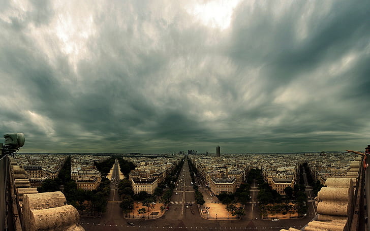 Paris, France, city, cityscape, sky