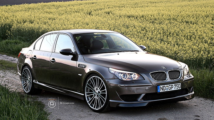 BMW M5, car, vehicle, BMW E60, mode of transportation, motor vehicle, HD wallpaper