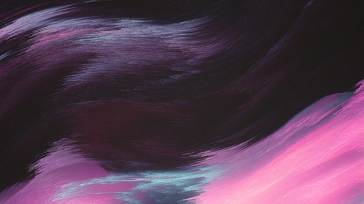 purple and black abstract painting, Aeforia, lines, pixel sorting, HD wallpaper