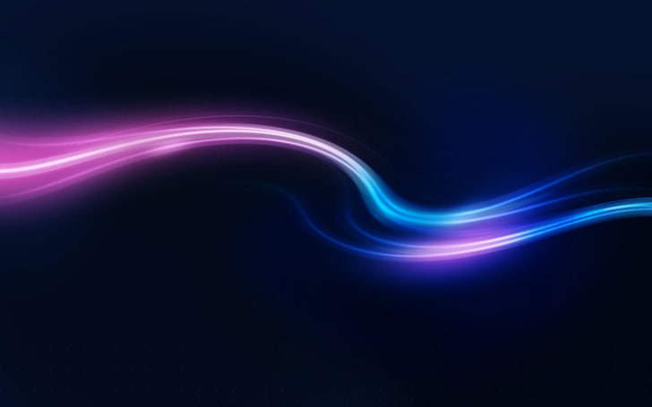 purple and blue light illustration, abstract, no people, communication, HD wallpaper