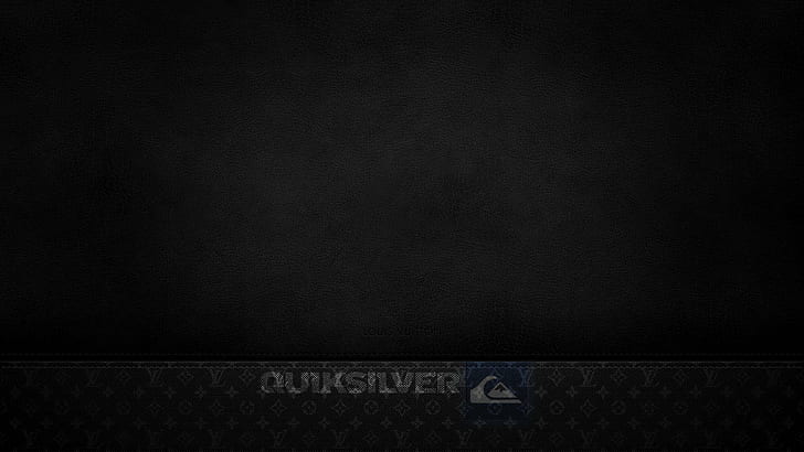 Quicksilver, abstract, leather, black, 3d and abstract, HD wallpaper