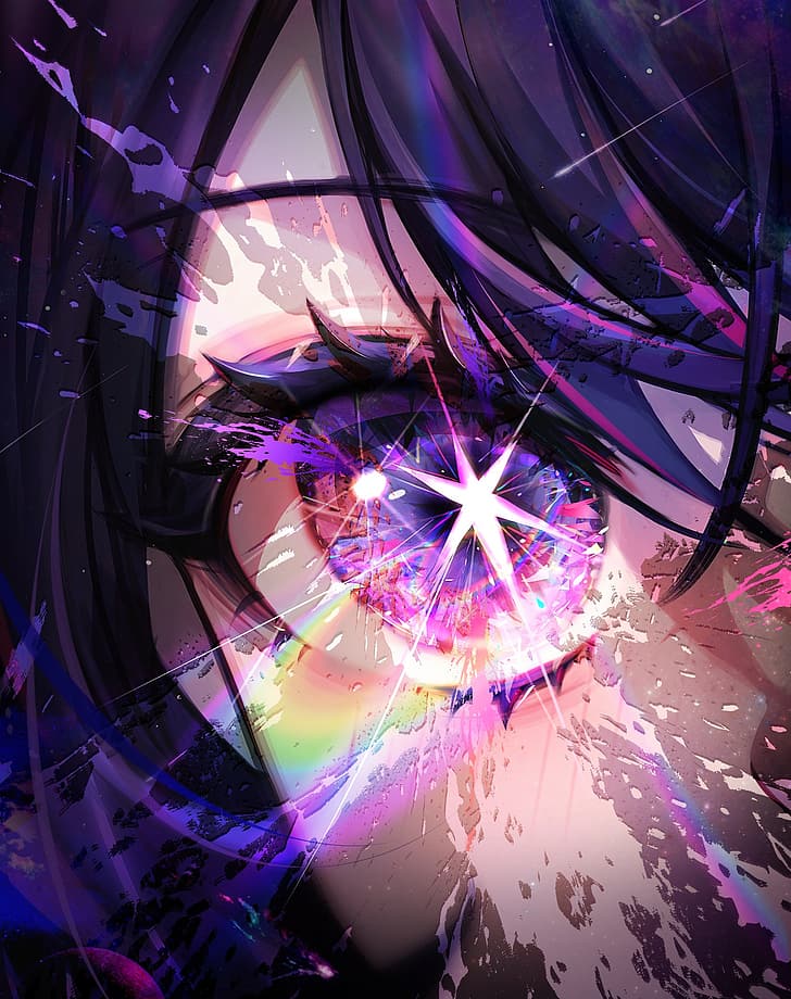 Anime Wallpapers on X: Ai's Starry Eye [Oshi no Ko] (2400x4096
