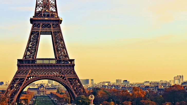 Eiffel Tower, Paris, Eiffel Tower, Paris, depth of field, photography, HD wallpaper