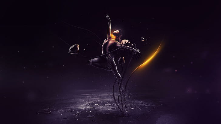 HD wallpaper: Dancing Angel, 3d game character, fantasy, 2560x1440, dance |  Wallpaper Flare