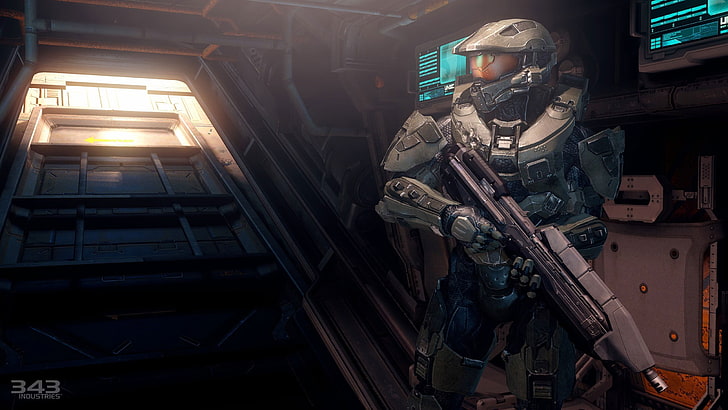Halo game wallpaper, Halo: Master Chief Collection, video games, HD wallpaper