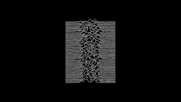 white and black window curtain, Joy Division, album covers, music, HD wallpaper