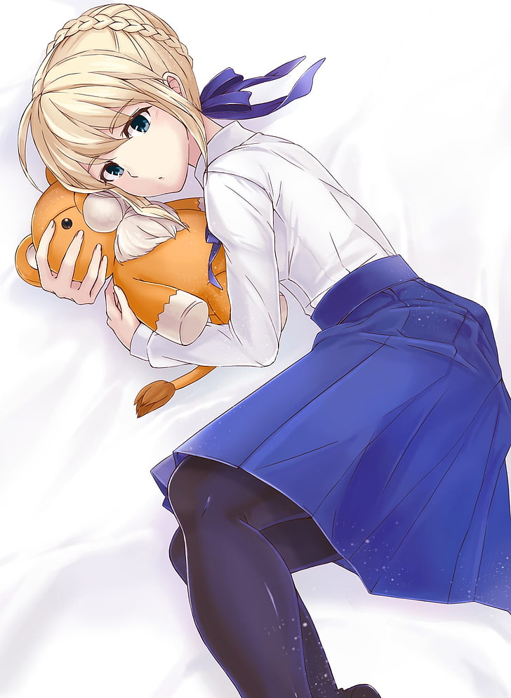 Fate Series, Fate/Stay Night, anime girls, Saber, toy, representation