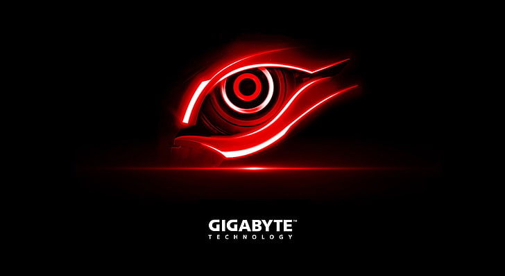 Gigabyte Red Eye, Gigabyte Technology wallpaper, Computers, Hardware