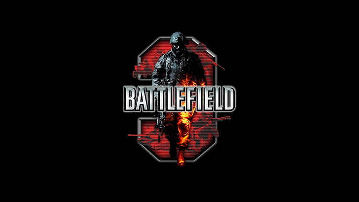 Battlefield game application, Battlefield 3, video games, black, HD wallpaper