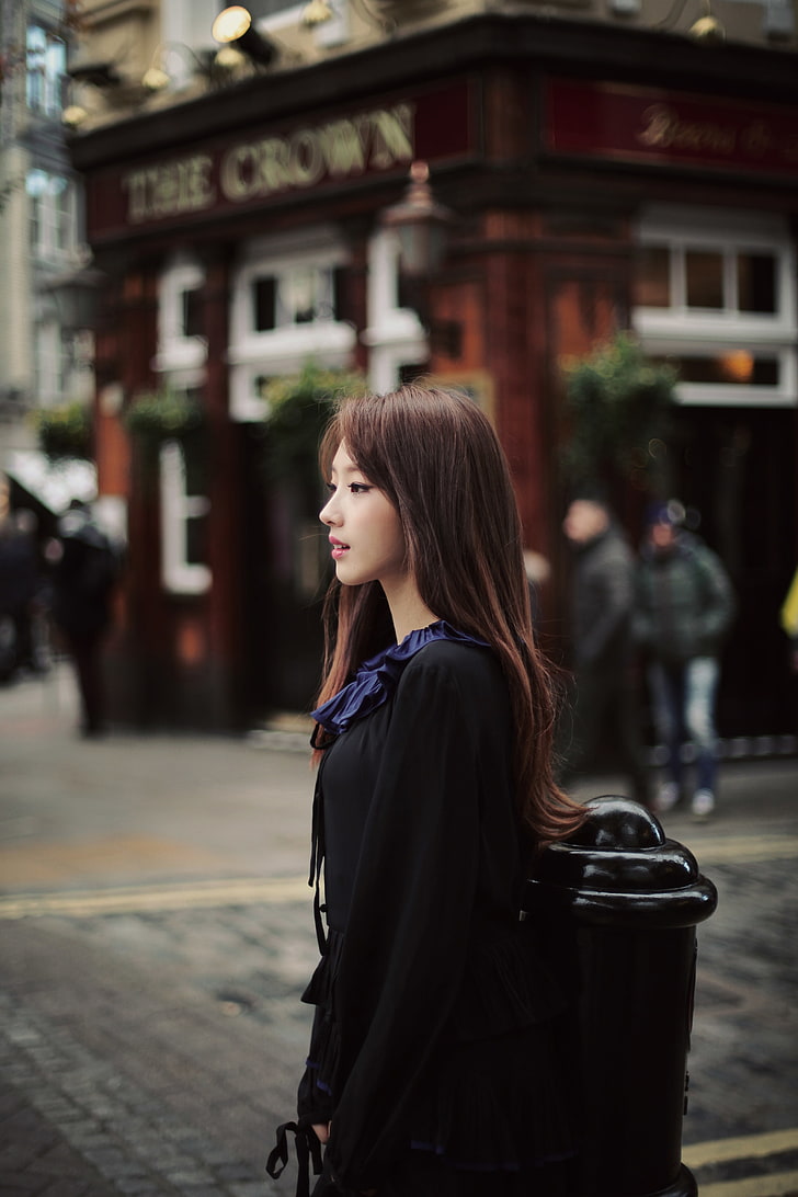 K-pop, LOONA, HaSeul, bokeh, women, one person, young adult