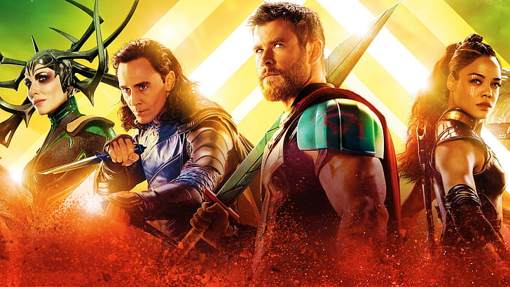 Movie, Thor: Ragnarok, Cate Blanchett, Chris Hemsworth, Hela (Marvel Comics), HD wallpaper