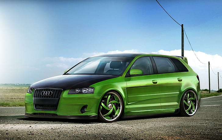 Audi A3, germany, audi-a3, virtual-tuning, concept