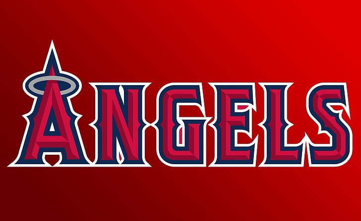 Hd Wallpaper Los Angeles Angels Of Anaheim Logo Baseball Los Angeles Angels Logo Wallpaper Flare