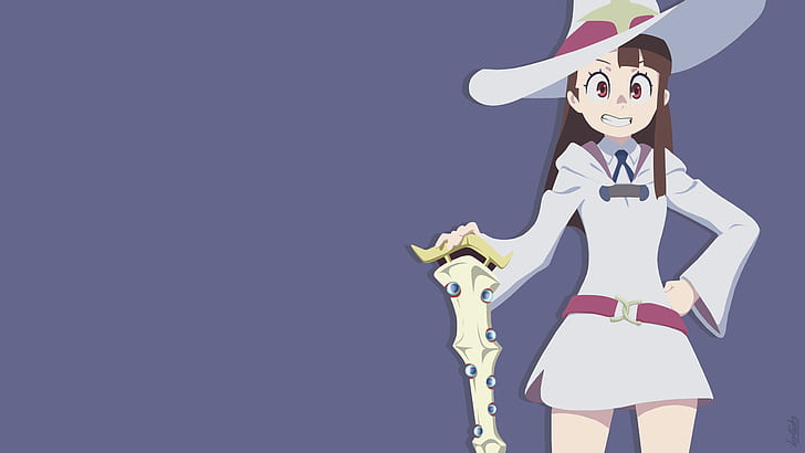 Anime, Little Witch Academia, Akko Kagari, HD wallpaper