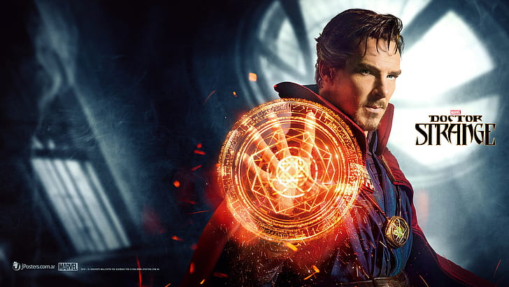 Doctor Strange 2016, Marvel, Movies, Benedict Cumberbatch, poster, doctor strange wallpaper, HD wallpaper
