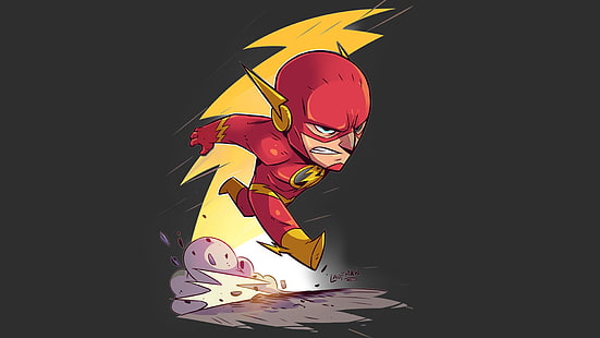 HD wallpaper: Flash, The Flash, chibi, DC Comics | Wallpaper Flare