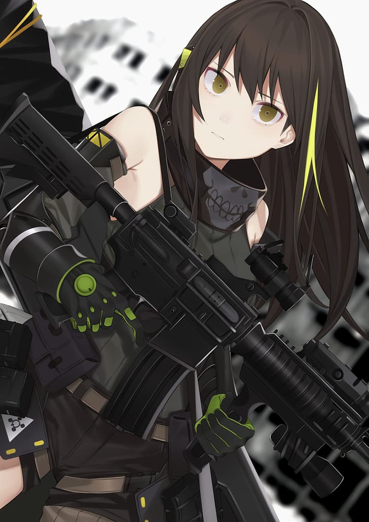 anime, anime girls, Girls Frontline, M4A1 (Girls Frontline), HD wallpaper