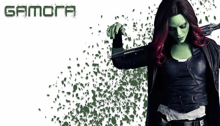 Movie, Avengers: Infinity War, Gamora, Zoe Saldana, standing, HD wallpaper