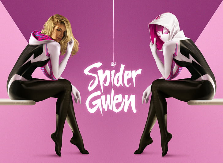 Movie, Spider-Man: Into The Spider-Verse, Gwen Stacy, Spider-Gwen
