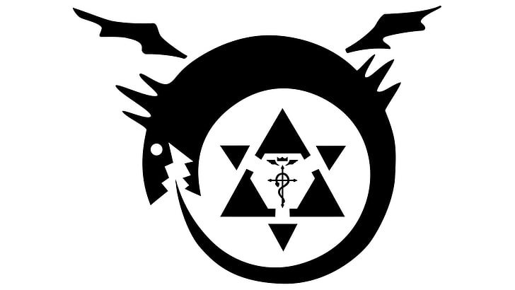 fullmetal alchemist homunculus symbol wallpaper