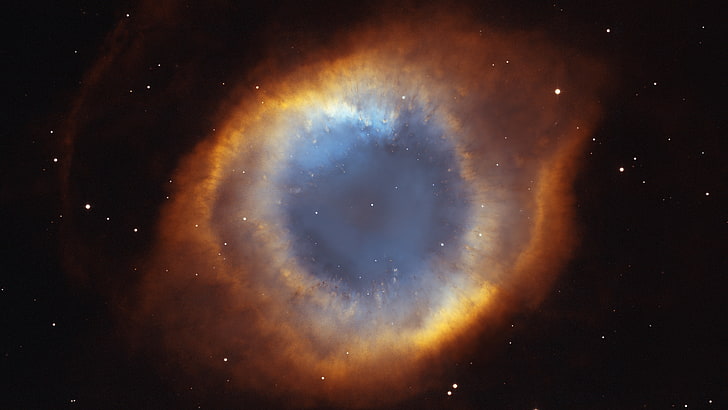 Eye of God, 5K, Helix Nebula, Hubble Space Telescope, HD wallpaper