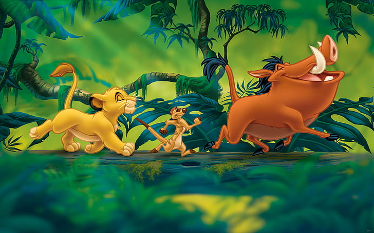 The Lion King Simba Timon And Pumbaa Cartoons Disney Desktop Wallpaper Hd 2560×1600