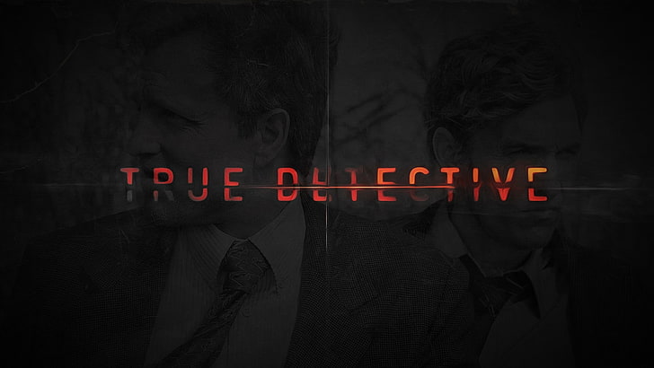 True Detective, text, red, communication, western script, sign, HD wallpaper