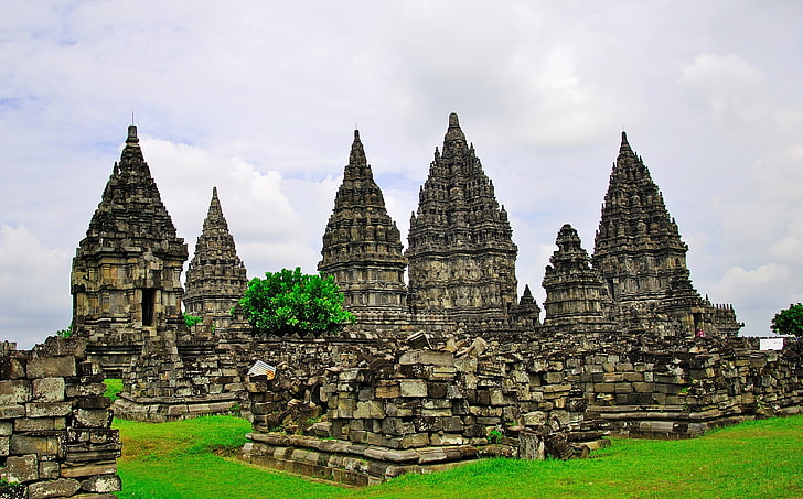 Prambanan Temple, Angkor Wat, Cambodia, Religious, buddha, indonesia