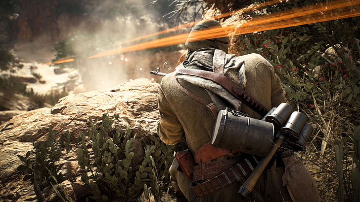 Battlefield 1, turning tides, Ottoman Empire, video games, one person, HD wallpaper