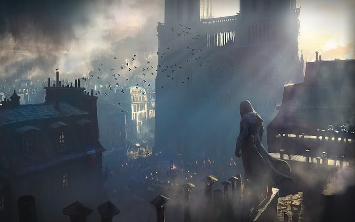 Assassin's Creed wallpaper, Assassin's Creed:  Unity, video games