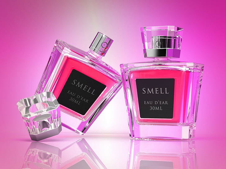 Hd Wallpaper Smell De Parfum Perfume Floral Fragrance Pink Color Purple Wallpaper Flare
