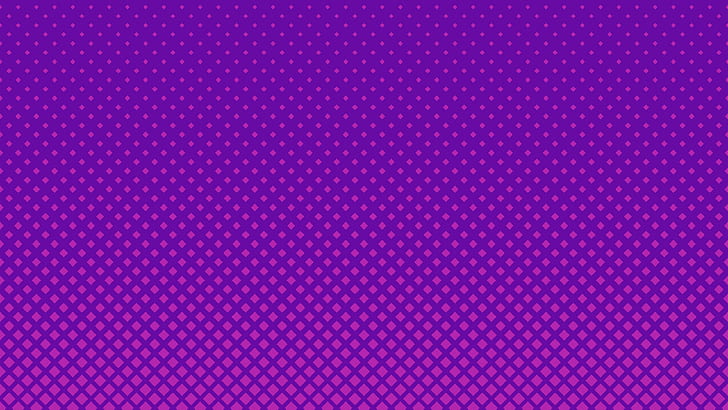 purple, dot, graphics, pink, square, halftone, pattern, diagonal, HD wallpaper