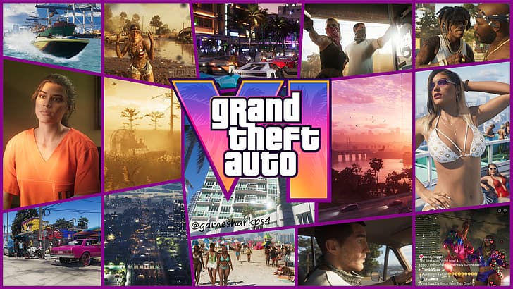 #GTAVI, GTA VI, GTA6, Grand Theft Auto, GTA Online: Gunrunning, HD wallpaper