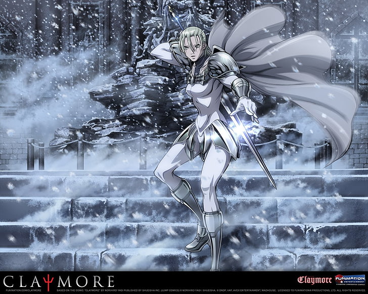 Anime, Claymore, no people, metal, glass - material, indoors, HD wallpaper
