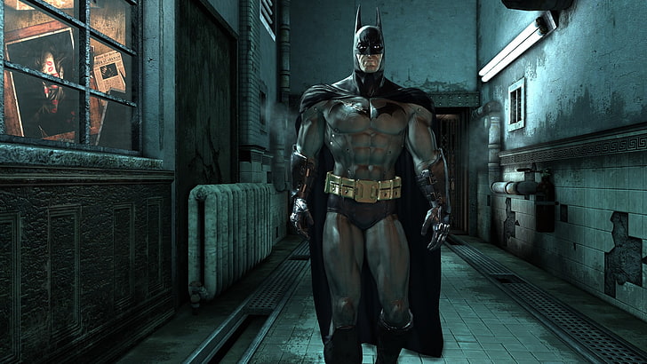 Batman video game wallpaper, Joker, Batman: Arkham Asylum, video games
