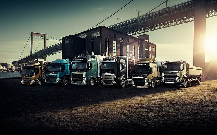 Volvo Lorries Wallpaper