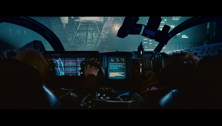 video game gameplay screengrab, Blade Runner, movies, science fiction, HD wallpaper