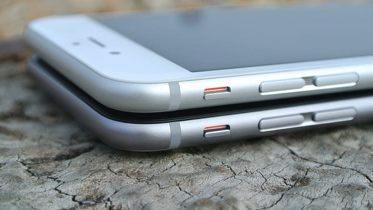iphone 6, apple, hi-tech, 2014, technology, silver iphone 6, HD wallpaper