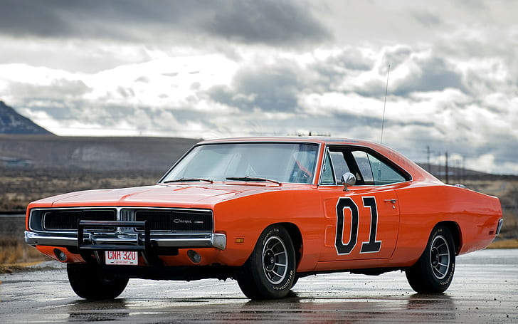 Dodge Charger Classic Car Classic General Lee Dukes of Hazard HD