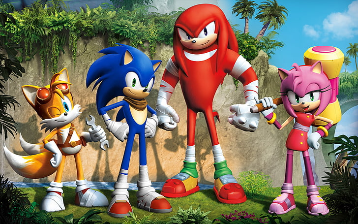 Sonic illustration, Sonic the Hedgehog, video games, Tails (character), HD wallpaper