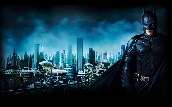 Batman 3 Gotham City, HD wallpaper