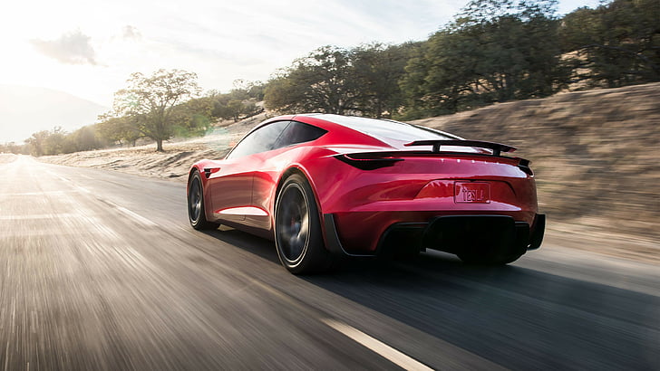 Tesla Roadster, 2020 Cars, electric car, 4K