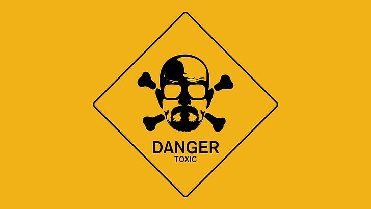 Danger Toxic digital wallpaper, Breaking Bad, Heisenberg, Walter White