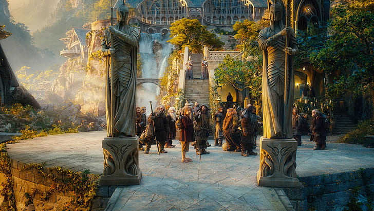 The Hobbit An Unexpected Journey 2, HD wallpaper