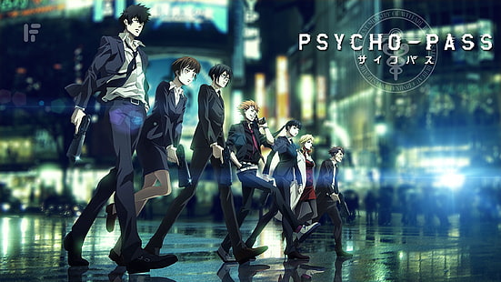 Hd Wallpaper Psycho Pass Cover Psycho Pass Anime Reflection Water No People Wallpaper Flare